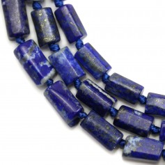 Blu lapislazzuli, forma barocca, 7 - 10 mm x 40 cm
