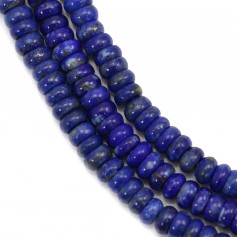 Lapis lazuli rondelle 4mm x 40cm