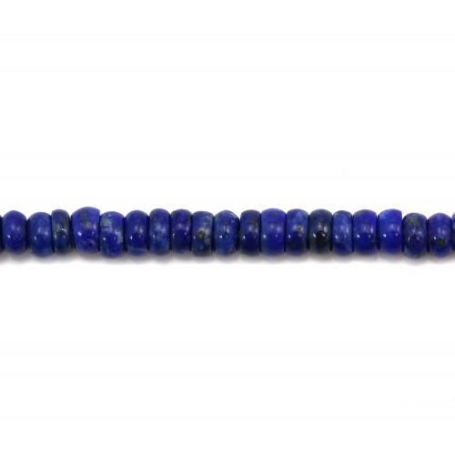 Lapis lazuli rondelle 4mm x 10 st