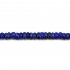 Lapis lazuli roundel 4mm x 10 pcs