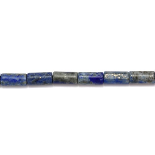 Lapis Lazuli Tube 4*10mm x 40cm