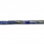 Lapis Lazuli Tube 4x10mm x 40cm