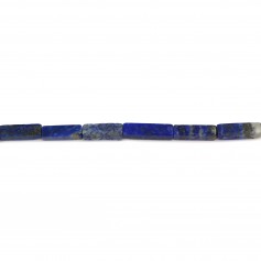 Lapis lazuli rectangle 4x13mm x 6pcs