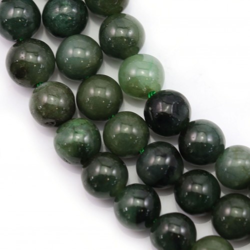 Jade nature round 8-8.5mm x 40cm