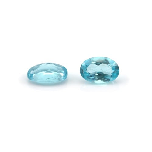 Apatite to be crimped, oval size 4x6mm x 1pc
