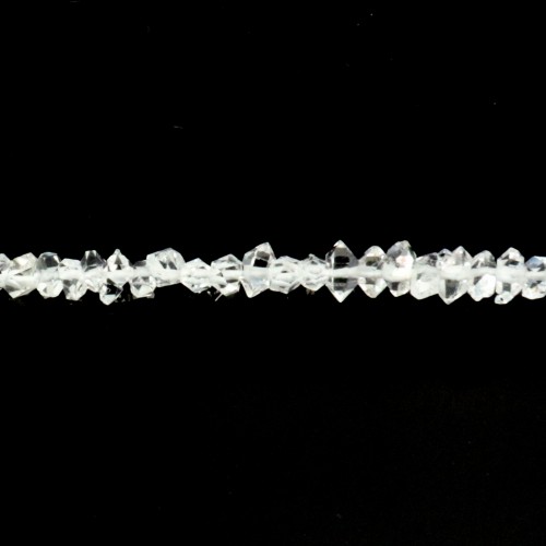 Herkimer (Quartzo diamantado) 3-4mm x 40cm
