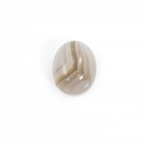 Boswana-Achat-Cabochon, ovale Form, 4 * 6mm x 4pcs