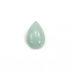 Amazonite cabochon, in the shape of a drop, 6x9mm x 4pcs