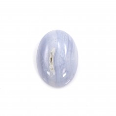 Cabochon calcedónia oval 13x18mm x 1pc