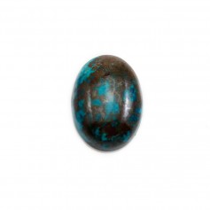 Cabochon Chrysocolle Oval 13*18mm x 1pc