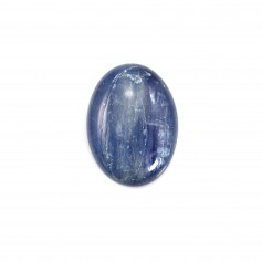 Cabochon ovale di kyanite 13x18mm x 1pc