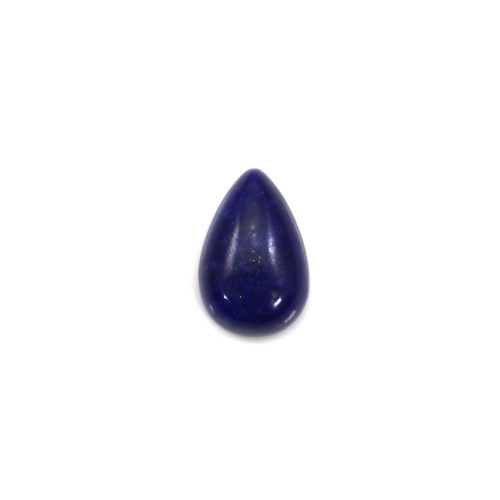 Cabochon of lapis lazuli, in the shape of a drop, 6x9mm x 1pc