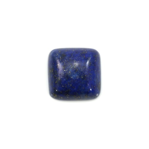 Square lapis lazuli cabochon 8mm x 1pc