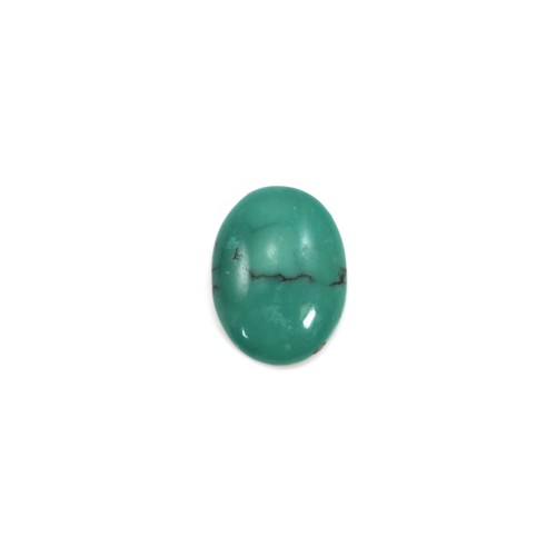 Cabochon Turquoise Ovale 8*10mm x1pc