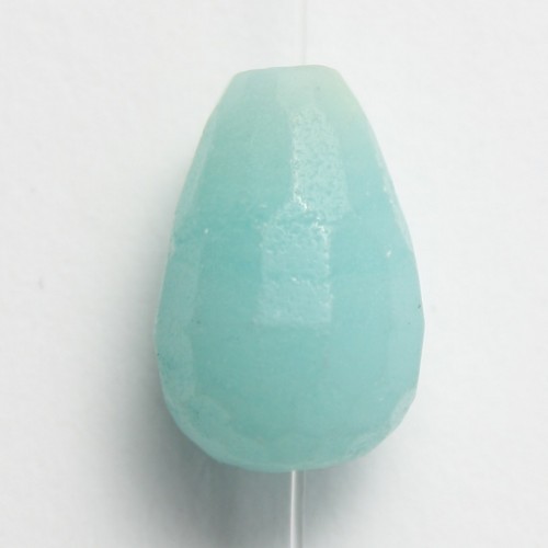 Amazonite Faceted Round Teardrop 4 *7mm X 10 pcs