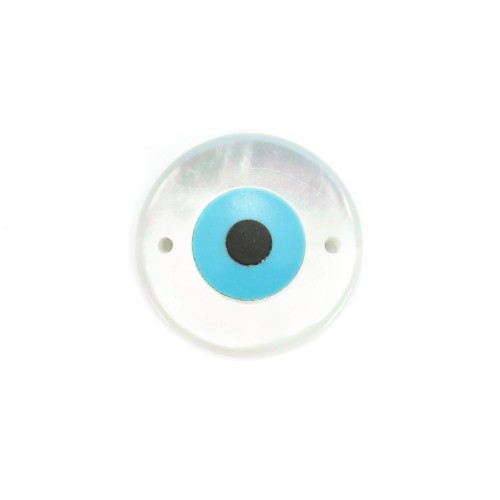 Occhi di madreperla rotondi 12 mm x 1 pz