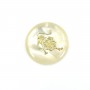 Pendant Libra mother of pearl 20mm x 1pc