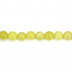 Jade lemon rund 8mm x 38cm