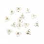 Perle Intercalaire triangle 3mm Argent 925 x 10pcs
