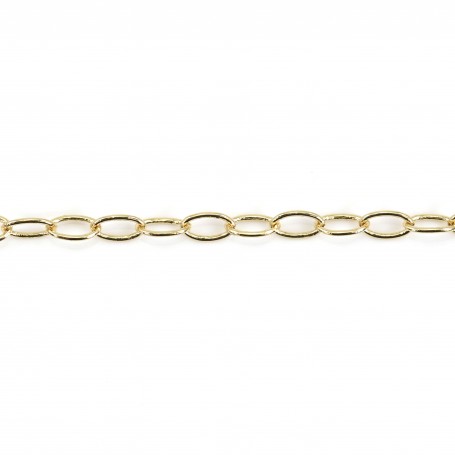 Oval chain golden flash 2x2.5mm x 1M