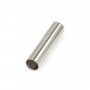 Fecho de mola em aço, em forma de tubo, para cabo de 5mm, 25x6mm x 2pcs