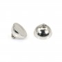 Round metal clasp magnetic, in diferent colors, 14mm x 1pc
