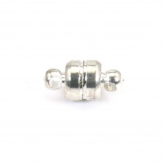 Silver plated magnetic clasp 6mm x10pcs