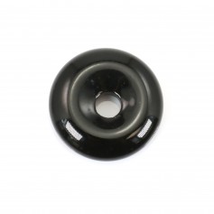 Donut Onyx black 14mm x 1pc