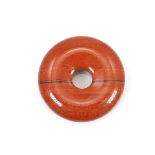 Jaspe Vermelho Donut 14mm x 1pc