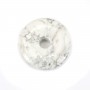 Donut howlite 30mmx6mmx4.8mm
