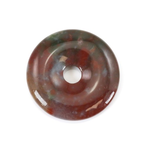 Donut agate mousse 30mmx6mmx4.8mm