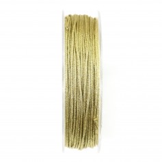 Glittery golden thread polyester 1mm x 25m