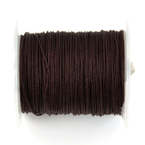 Brown thread polyester 0.8mm x 5m