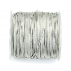 Grey polyester thread 0.8 mm x 5 m