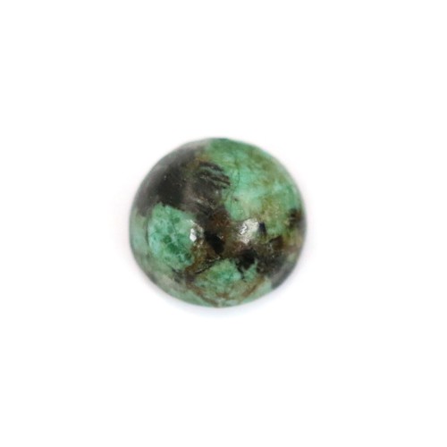African Turquoise Cabochon rund 8mm x 2pcs