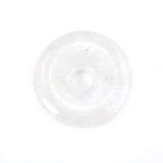 Cristal de rocha Donut 20mm x 1pc