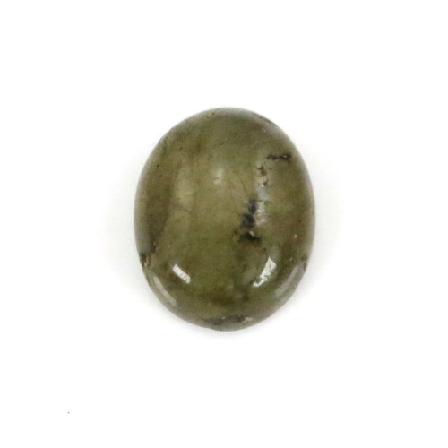 Cabochon of labradorite, in oval shaped, 8 * 10mm x 2pcs