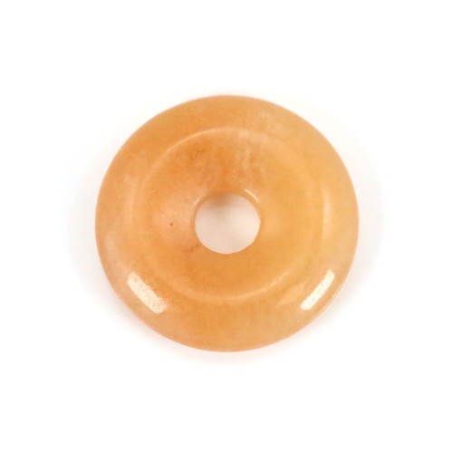Donut Aventurina Naranja 20mm x 1pc