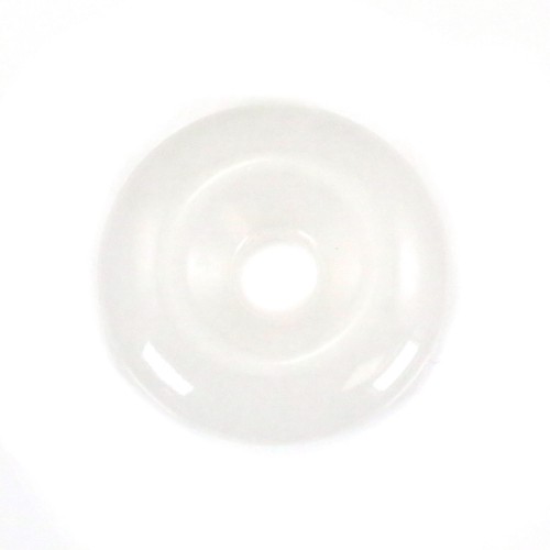 Donut Jade Weiß 20mm x 1Stk