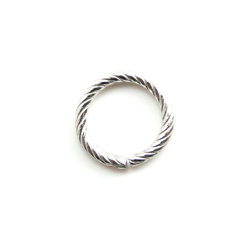 Offene Ringe Spirale silber 1.6x10mm x 100pcs