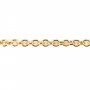 Oval chain 14K Gold filled 1.1mm 45cm x 1pc