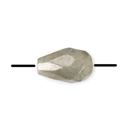 Labradorite facted drop 5x8mm x 40cm