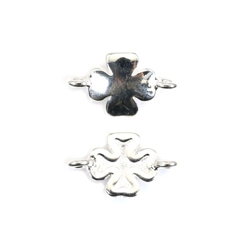 Spacer clover 7x11mm - Silver 925 x 1pc