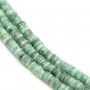 Smeraldo rotondo heishi 5-7 mm x 41 cm