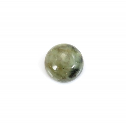 Round African Turquoise Cabochon 6mm x 1pc