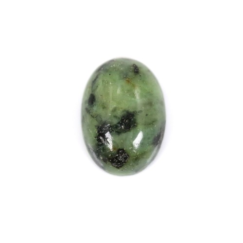 Cabochon Turquoise Africaine ovale 10x14mm x 1pc