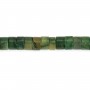 Heishi rotondo di giada africana 2x4mm x 39cm