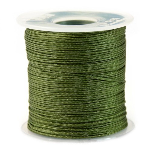 Green Thread polyester 0.8mm x 100 m