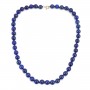 Collar Lapis Lazuli 8mm x 1pc