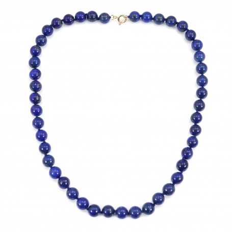 Lapis Lazuli round necklace 8mm x 1pc